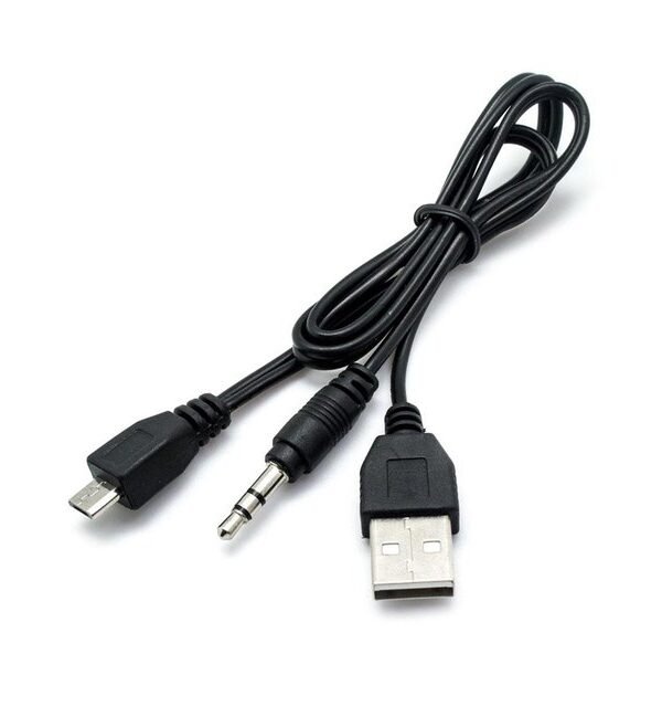 CABLE USB CELULAR MICRO USB V8+PLUG 3.5 ST