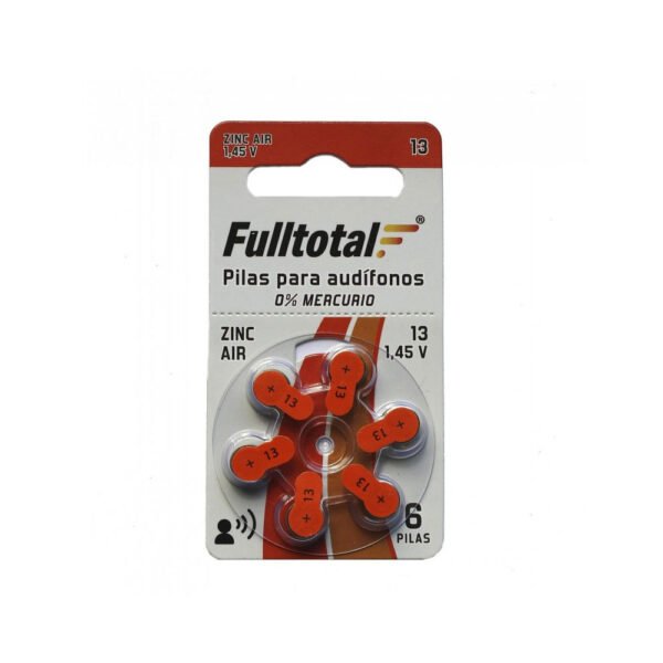 PILA AUDIFONO "FULLTOTAL" A13  1.4V