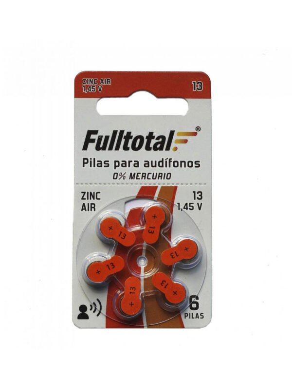 PILA AUDIFONO "FULLTOTAL" A13  1.4V