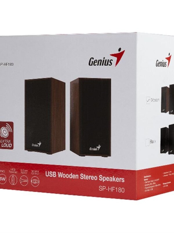 PARLANTE GENIUS SP-HF180 6W USB POWER MADERA