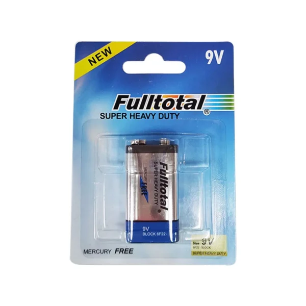 176419-1200-1200 PILA BATERÍA 9V "FULLTOTAL"