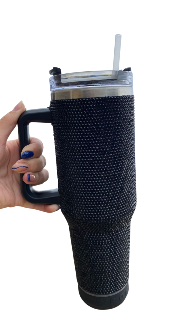 8 JARRO VASO TÉRMICO QUENCHER BRILLOSO CON PARLANTE 1,2 LITROS
