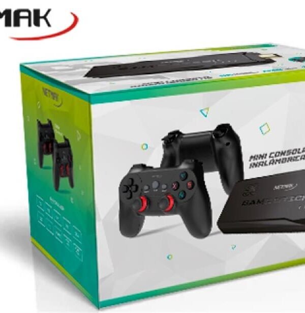 MINI CONSOLA INALAMBRICA HD "NETMAK" 20.000 JUEGOS