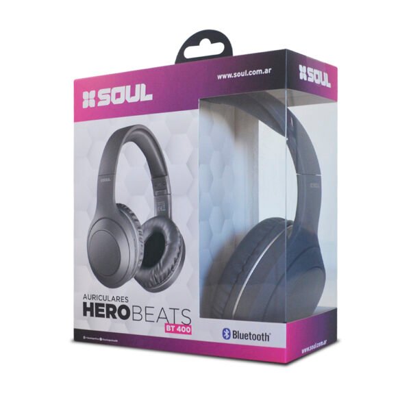 Auricular inalambico Hero beats bt400 AURICULAR INALÁMBRICO HERO BEATS BT400