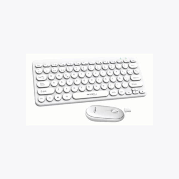 TECLADO Y MOUSE INALÁMBRICO OFICINA 2.4GHZ A BATERIA NETMAK
