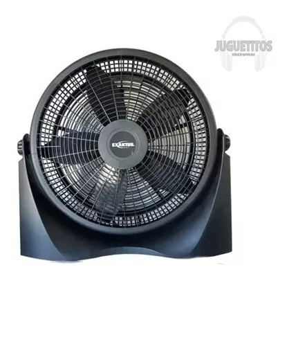 VENTILADOR EXAKTUS EX-16 TURBO NEGRO