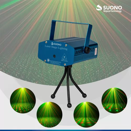 LASER AUDIORITMICO MULTIPUNTO LUCES PROFESIONAL FIESTAS 220V