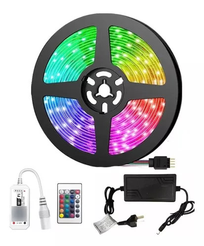 TIRA LED WIFI RGB ALEXA GOOGLE HOME APP DECORACION CONTROL