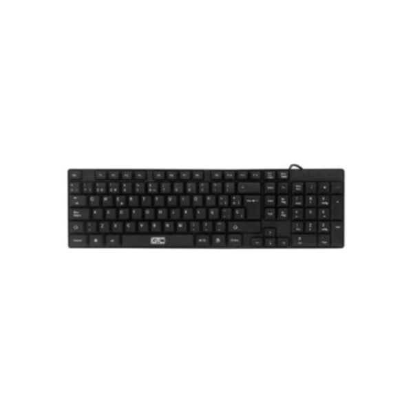 TECLADO GTC NEGRO STANDARD USB KBG-204