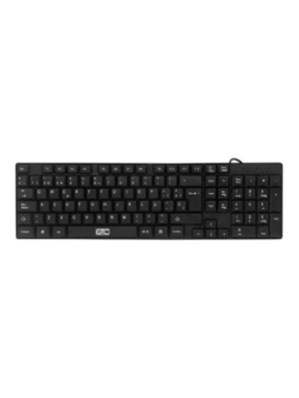 TECLADO GTC NEGRO STANDARD USB KBG-204