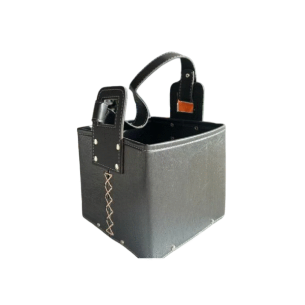 CANASTA MATERA DE CUERINA CON SEPARADOR