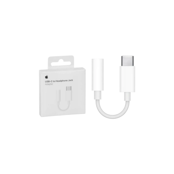 Diseño sin título (43) ADAPTADOR DE CONECTOR PARA AURICULARES USB-C A 3,5 APPLE