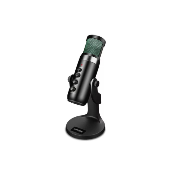 Diseño sin título (56) MICRÓFONO PROFESIONAL CONDENSER SOUL LIVE XMIC 400 GAMING COLOR NEGRO