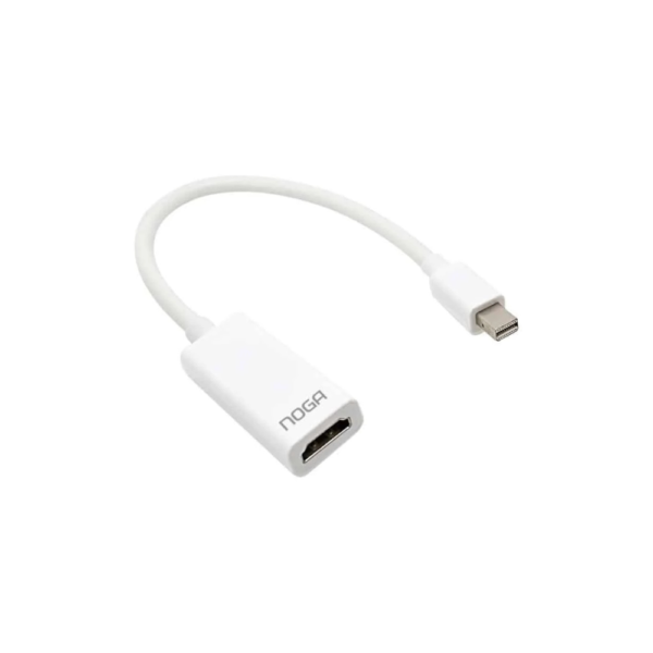 Diseño sin título (7) ADAPTADOR CONVERSOR MINI DISPLAY PORT A HDMI 1080 NOGA