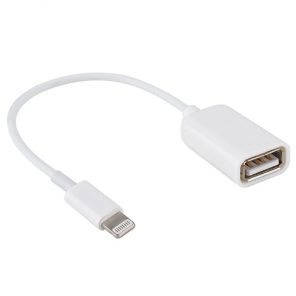 MX7 Cable OTG USB a lightning Iphone USB040 4 CABLE ADAPTADOR OTG LIGHTNING MACHO A USB HEMBRA