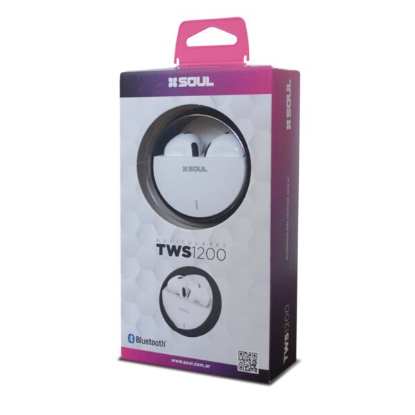AURICULAR MANOS LIBRES BLUETOOTH SOUL TWS 1200 C/ MICROFONO