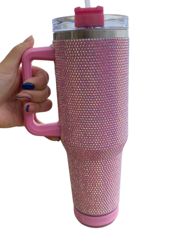 JARRO VASO TÉRMICO QUENCHER BRILLOSO CON PARLANTE 1,2 LITROS