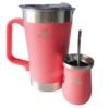 JARRA CON MATE DE ACERO INOXIDABLE PREMIUM