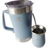 JARRA CON MATE DE ACERO INOXIDABLE PREMIUM