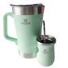 JARRA CON MATE DE ACERO INOXIDABLE PREMIUM