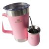 JARRA CON MATE DE ACERO INOXIDABLE PREMIUM