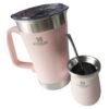 JARRA CON MATE DE ACERO INOXIDABLE PREMIUM