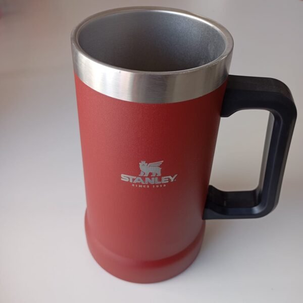 JARRO CHOPERA TÉRMICA CON MANIJA 709ML VASO CERVECERO COVER