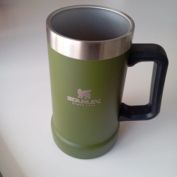 JARRO CHOPERA TÉRMICO CON MANIJA 709ML VASO CERVECERO COVER