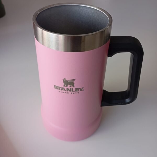 JARRO CHOPERA TÉRMICA CON MANIJA 709ML VASO CERVECERO COVER