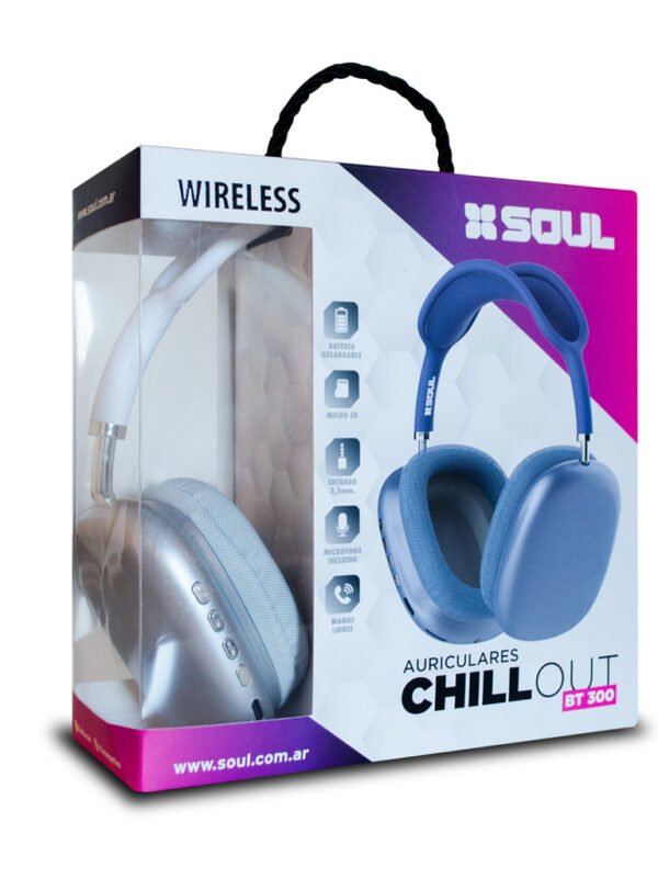 AURICULAR INALÁMBRICO SOUL CHILL OUT BT300