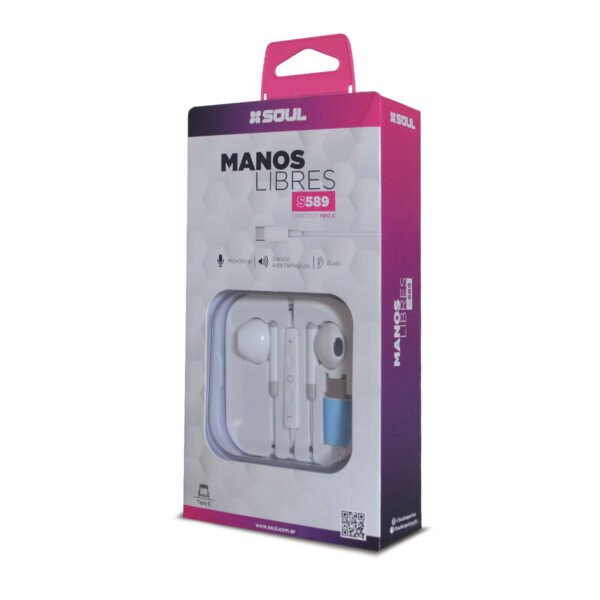 tipo c MANOS LIBRES S589 CONECTOR TIPO C