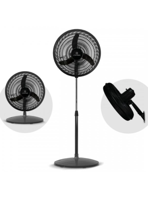 VENTILADOR DE 18" WHITENBLACK 3 EN 1 (PIE - MESA - PARED)