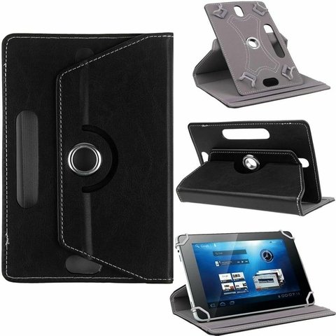 FUNDA PARA TABLET CON TAPA 8" UNIVERSAL