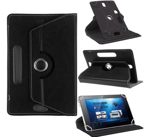 FUNDA PARA TABLET 7" GIRATORIA LISA UNIVERSAL 360°