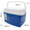CONSERVADORA HELADERA SOPRANO 3 EN 1 AZUL