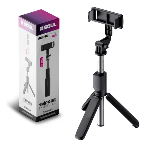 TRÍPODE EXTENSIBLE SELFIE STICK "SOUL" H50 CON CONTROL REMOTO
