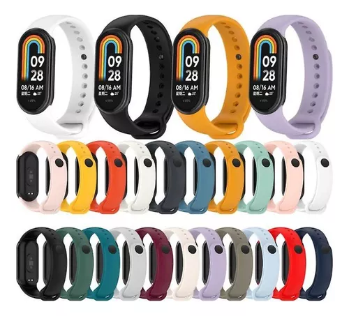 MALLA SILICONADA PARA XIAOMI MI BAND 3 / 4 SMARTWATCH