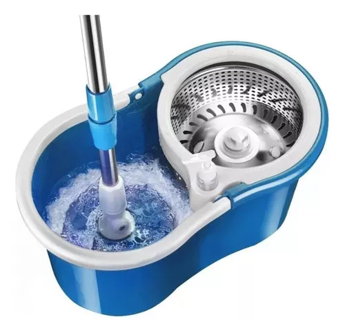 BALDE MOPA CENTRIFUGO LAMPAZO ESCURRIDOR  2 TRAPEADOR PISO
