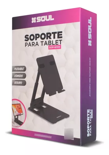 SOPORTE ESCRITORIO PARA TABLET "SOUL" Q100 IDEAL P/ ZOOM MEET