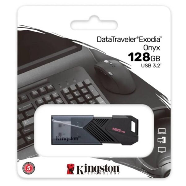KINGSTON PENDRIVE 128GB DATA TRAVELER EXODIA ONYX NEGRO USB 3.2 D