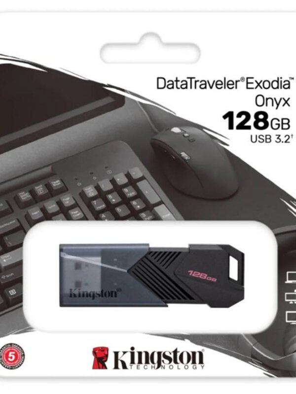 KINGSTON PENDRIVE 128GB DATA TRAVELER EXODIA ONYX NEGRO USB 3.2 D