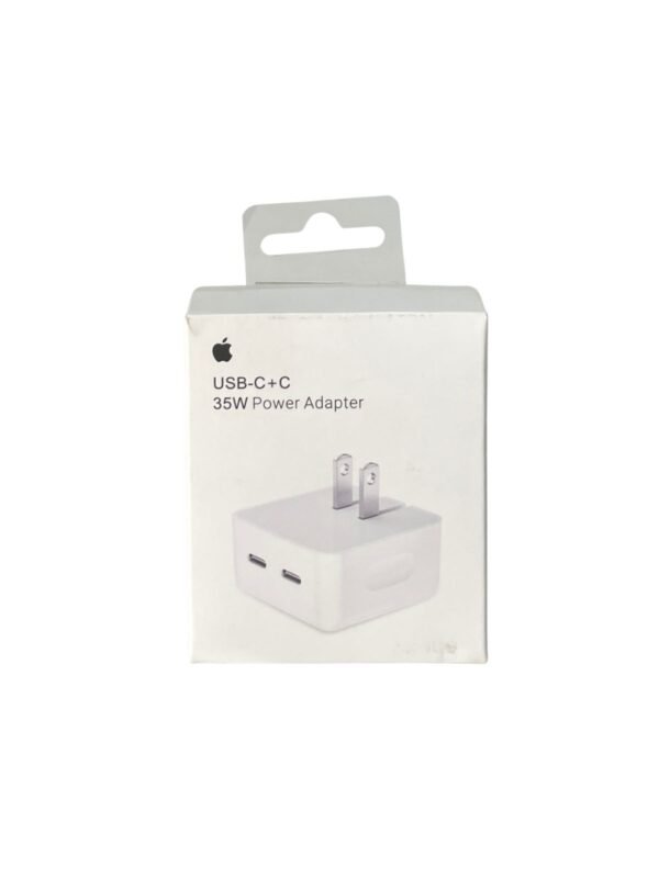 CARGADOR DOBLE USB- C ADAPTADOR DUO 35W PARA IPHONE