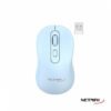 MOUSE INALÁMBRICO NETMAK NM-M640-BK BLANCO USB + BT 1600 DPI