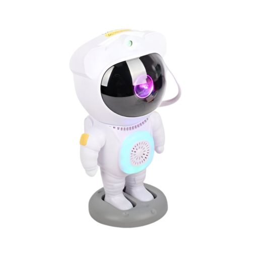 LAMPARA PROYECTOR PARLANTE ASTRONAUTA LED ESTRELLAS GALAXIA