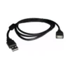 CABLE EXTENSOR USB MACHO A USB HEMBRA 1.5 MTS