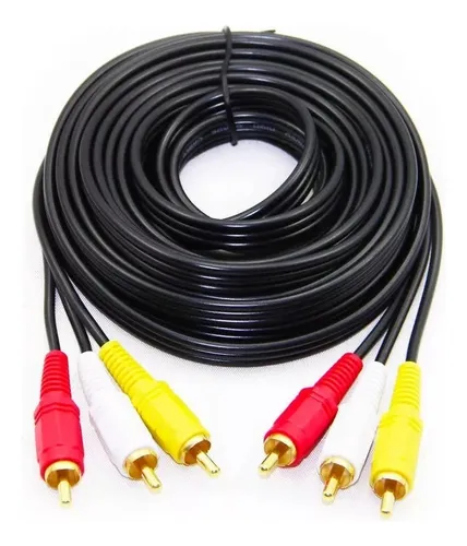 CABLE 3 RCA A 3 RCA AUDIO Y VIDEO 5M