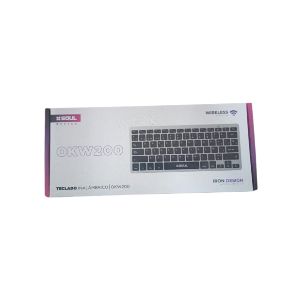 TECLADO INALÁMBRICO OCW200 SOUL