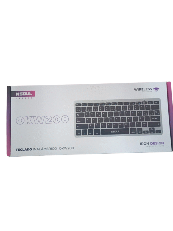 TECLADO INALÁMBRICO OCW200 SOUL