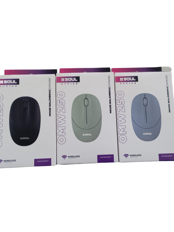 MOUSE INALÁMBRICO OMW 250 SOUL