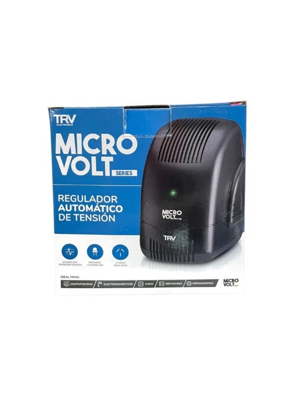 ESTABILIZADOR DE TENSION TRV MICRO VOLT SERIES 4 TOMAS